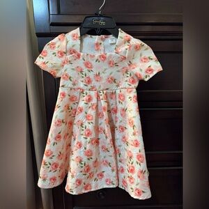 SHEIN Coral Floral Dress